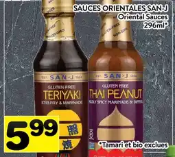 Supermarché PA SAUCES ORIENTALES SAN-J | ORIENTAL SAUCES offer