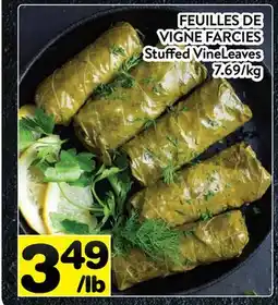 Supermarché PA FEUILLES DE VIGNE FARCIES | STUFFED VINELEAVES offer