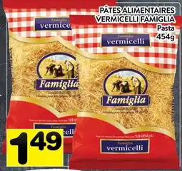 Supermarché PA PÂTES ALIMENTAIRES VERMICELLI FAMIGLIA | FAMIGLIA PASTA offer