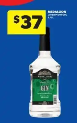 Real Canadian Liquorstore Medallion London Dry Gin offer