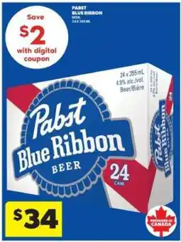 Real Canadian Liquorstore Pabst Blue Ribbon Beer offer