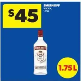Real Canadian Liquorstore Smirnoff Vodka offer