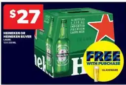 Real Canadian Liquorstore Heineken or Heineken Silver Lager offer