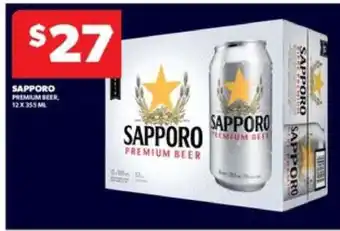 Real Canadian Liquorstore Sapporo Premium Beer offer