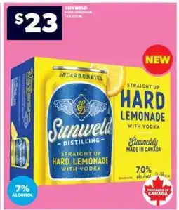 Real Canadian Liquorstore Sunweld Hard Lemonade offer