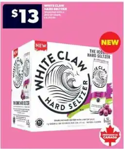 Real Canadian Liquorstore White Claw Hard Seltzer offer