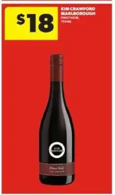 Real Canadian Liquorstore Kim Crawford Marlborough Pinot Noir offer