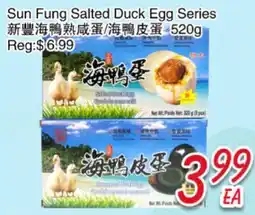 Foody Mart Sun Fung Salted Duck Egg Series offer