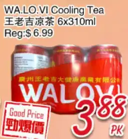 Foody Mart WA.LO.VI Cooling Tea offer