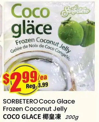 Btrust Supermarket SORBETERO Coco Glace Frozen Coconut Jelly offer