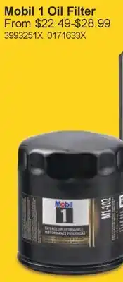PartSource Mobil 1 Oil Filter offer