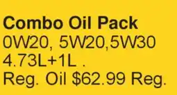 PartSource Combo Oil Pack offer