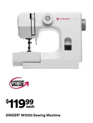 Michaels SINGER M1000 Sewing Machine offer