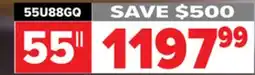 2001 Audio Video 55U88GQ HISENSE - 55 MINI-LED 165HZ 5000 NIT offer