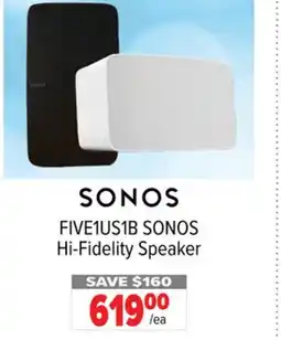 2001 Audio Video SONOS Hi-Fidelity Speaker offer