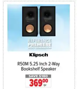 2001 Audio Video R50M Klipsch 5.25 Inch 2-Way Bookshelf Speaker offer