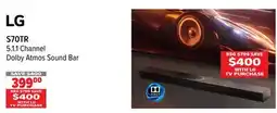 2001 Audio Video LG 5.1. 1 Channel Dolby Atmos Sound Bar offer