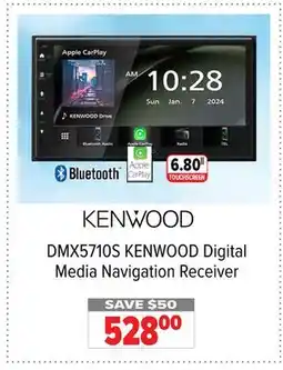 2001 Audio Video DMX5710S KENWOOD Digital Media Navigation Receiver offer