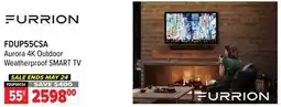 2001 Audio Video Furrion FDUP55CSA Aurora 4K Outdoor Weatherproof SMART TV offer