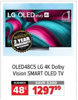 2001 Audio Video OLED48C5 48LG 4K Dolby Vision SMART OLED TV offer