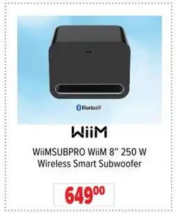 2001 Audio Video WiiMSUBPRO WiiM 8 250 W Wireless Smart Subwoofer offer