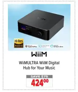 2001 Audio Video WiiMULTRA WiiM Digital Hub for Your Music offer