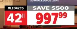 2001 Audio Video LG OLED42C5PUA - 42 OLED 4K ALPHA 9 HDR PANEL offer