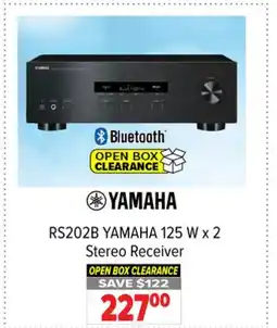 2001 Audio Video RS202B YAMAHA 125 W x 2 Stereo Receiver offer