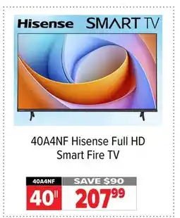 2001 Audio Video 40A4NF Hisense Full HD Smart Fire TV offer