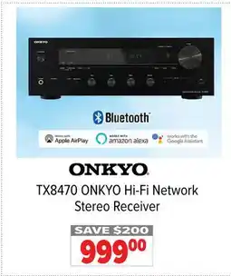 2001 Audio Video ONKYO TX8470 Hi-Fi Network Stereo Receiver offer
