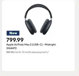 Staples Apple AirPods Max 2 (USB-C) - Midnight offer