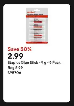 Staples Staples Glue Stick - 9 g offer