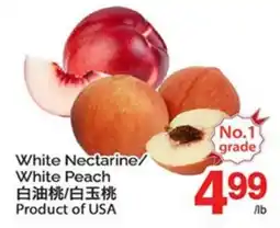 T&T Supermarket WHITE NECTARINE/WHITE PEACH offer