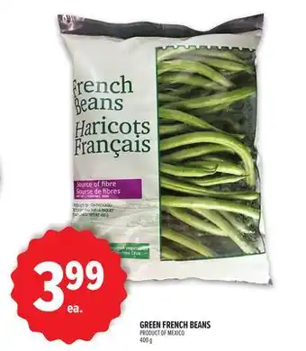 Metro GREEN FRENCH BEANS offer