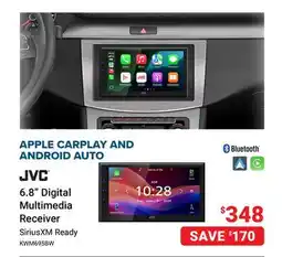 Visions Electronics JVC 6.8 Digital Multimedia Receiver offer