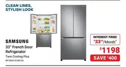 Visions Electronics SAMSUNG 33 French Door Refrigerator offer