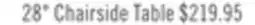 The Brick Berni 28 Chairside Table offer