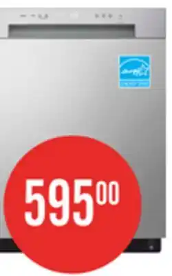 The Brick LG 24 52 dBA Built-In Front-Control Dishwasher with Dynamic Dry - Platinum Silver - LDFC2423V offer