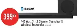 The Brick HISENSE AX 3.1.2 Channel 440W Soundbar with Wireless Subwoofer (AX3120Q) offer
