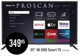 The Brick Proscan 55 LED 4K UHD Smart Roku TV (PTRU5580) offer