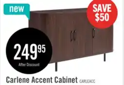 The Brick Carlene 47 Accent Cabinet – Dark Walnut offer