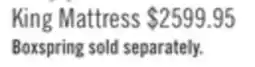 The Brick Tempur-Pedic TEMPUR Support Firm King Mattress offer