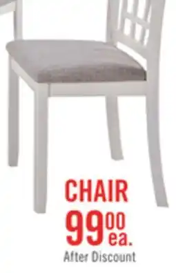 The Brick Dena Counter-Height Dining Chair with Linen-Look Fabric - Dove Grey offer