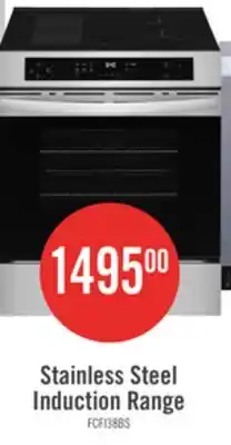 The Brick Frigidaire 5.3 Cu. Ft. Front Control Induction Range with Air Fry – Stainless Steel - FCFI308CBS offer