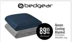 The Brick BEDGEAR Queen Cooling Blanket - Navy offer