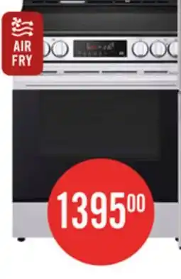 The Brick LG 6.3 Cu. Ft Smart Electric Range with EasyClean - Smudge Resistant Stainless Steel - LSEL6333XE offer