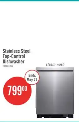 The Brick Stainless Steel Top-Control Dishwasher offer