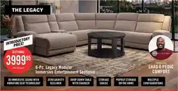 The Brick 6-Pc. Legacy Modular Immersive Entertainment Sectional offer