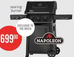 The Brick Napoleon 365 43,000-BTU Propane Gas BBQ with Infrared Side Burner - FP365DSIBPMK-1 offer