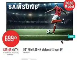 The Brick 55 Mini LED 4K Vision AI Smart TV offer